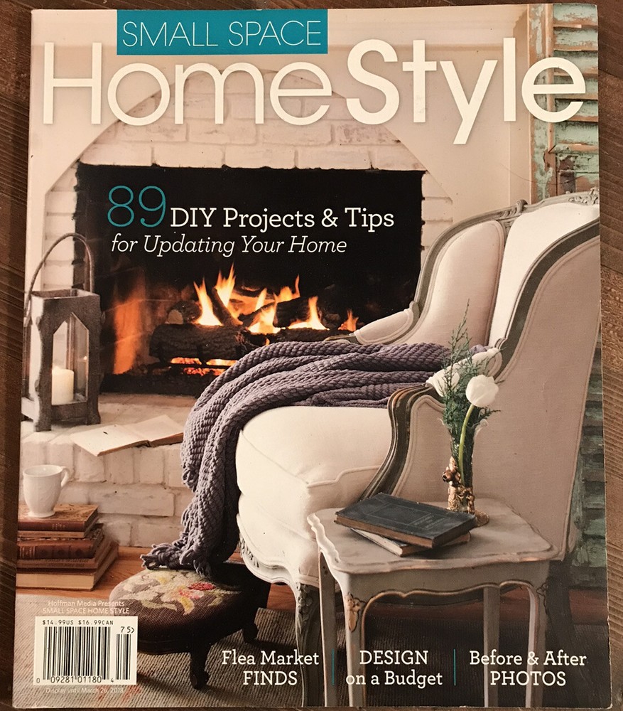 SMALL SPACE  HOME STYLE MAGAZINE, 2018     BEFORE & AFTER PHOTOS   ISSUE, 2018