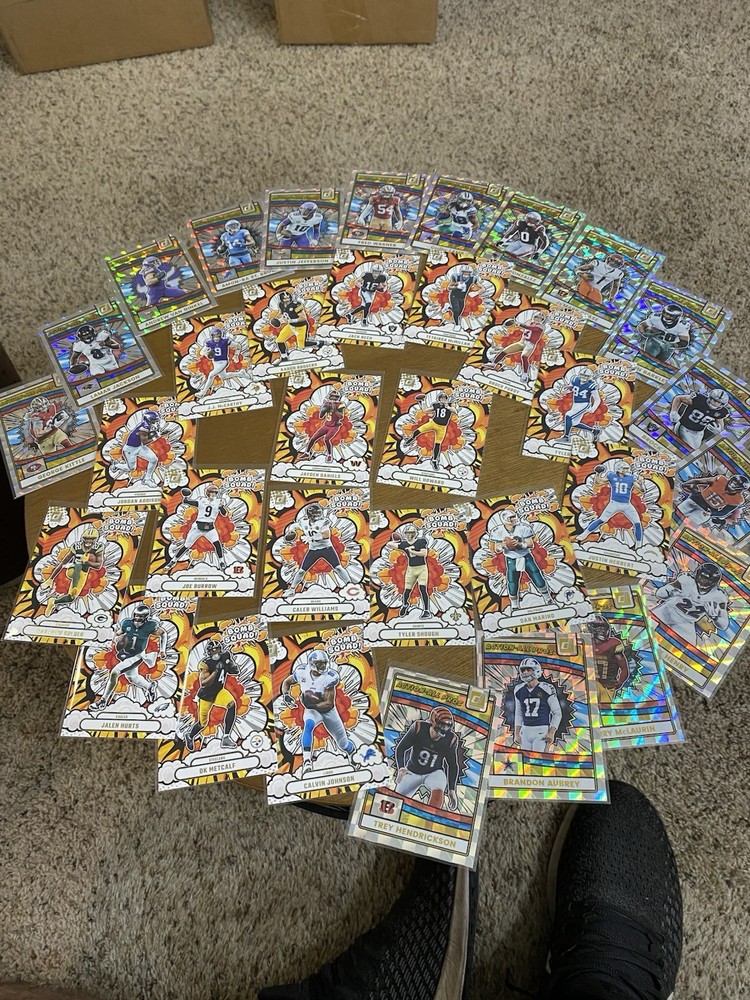 NFL Trading Card Lot - 70 Gridiron Kings, Bomb Squad, AAPros, & Hog Heaven
