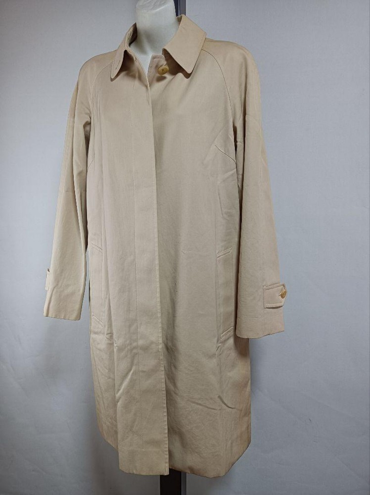 Burberry Trench Coat Nova Plaid Pattern