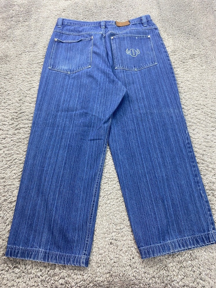 Outkast Mens 40x33 Carpenter Jeans Wide Leg Baggy Hip Hop Y2K Skater Vintage