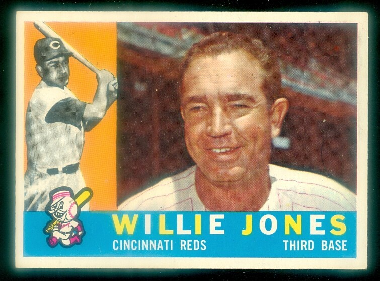 1960 TOPPS #289 WILLIE JONES EXMT
