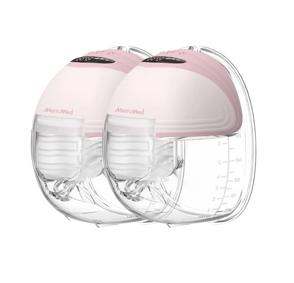 MomMed S21 Double Wearable Breast Pump New Sealed Pink