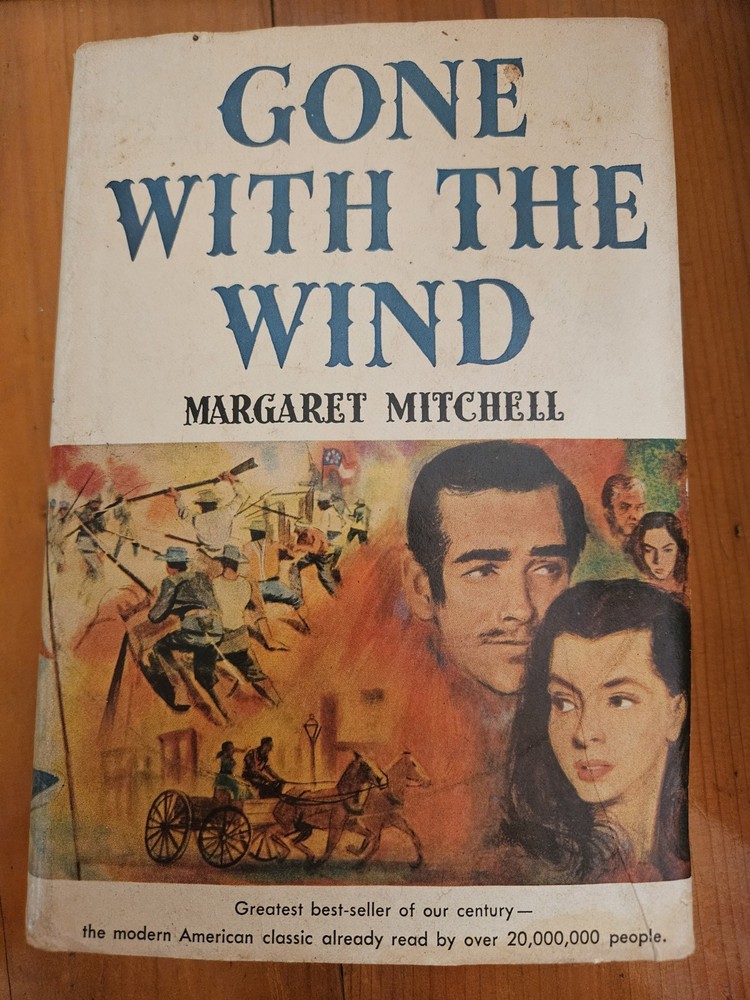 GONE WITH THE WIND Margaret Mitchell 1964 Hardback Dust Jacket Book Club Vintage
