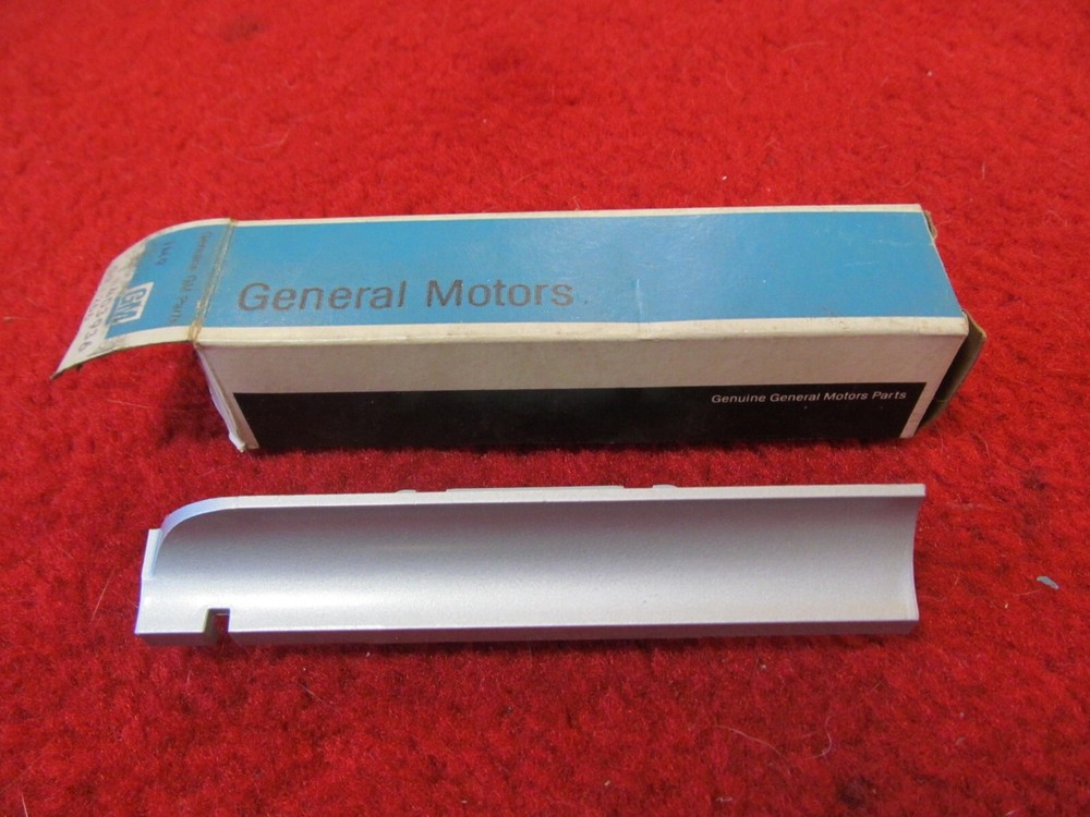 1969 Oldsmobile Delta 88 98 NOS GM Pass Right Grill to Hood Filler Trim 403936