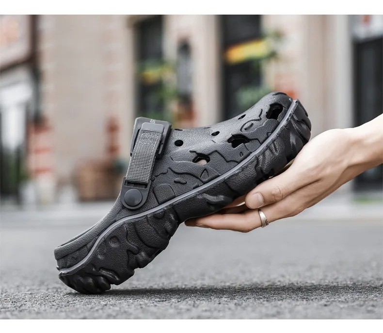 Men’s Summer Sports Sandals Breathable Outdoor EVA Clogs Slip On Casual Beach Sh