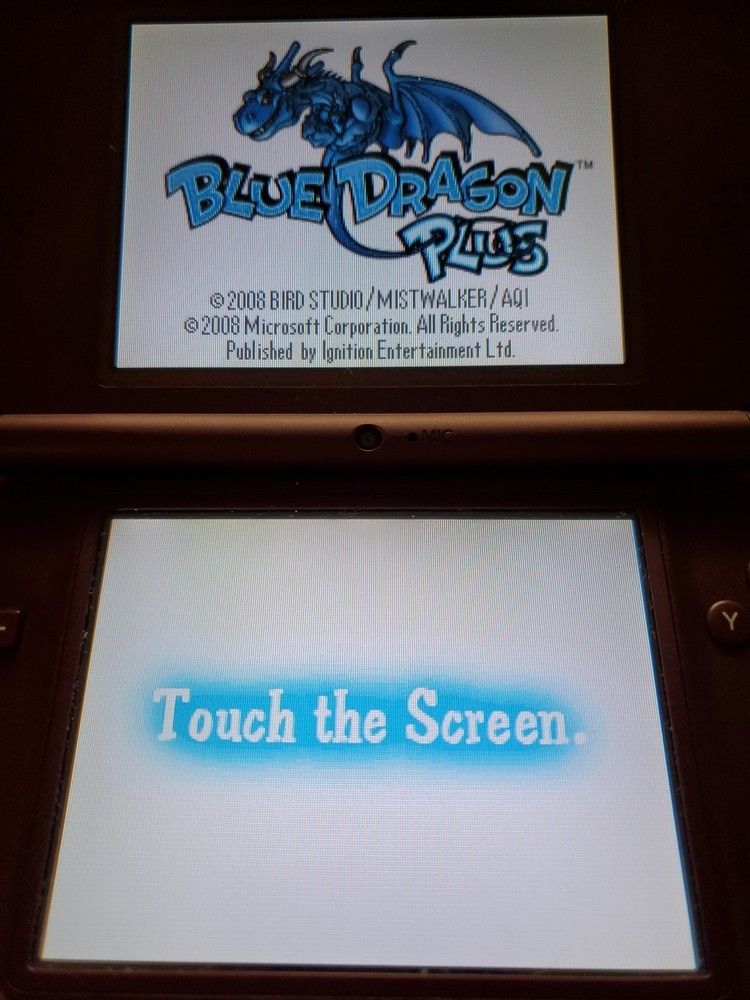 Blue Dragon Plus (Nintendo DS, 2009) Tested And Working