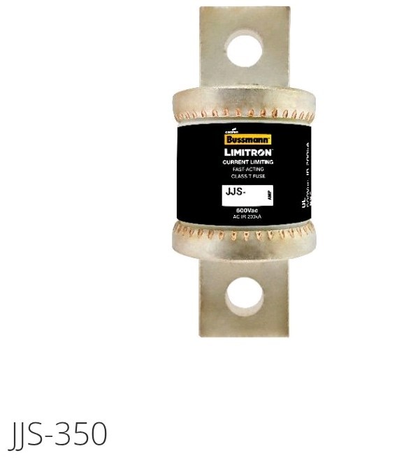 COOPER BUSSMAN JJS 350A/600V-Class T Limitron-CURRENT LIMITING-VERY FAST ACTING