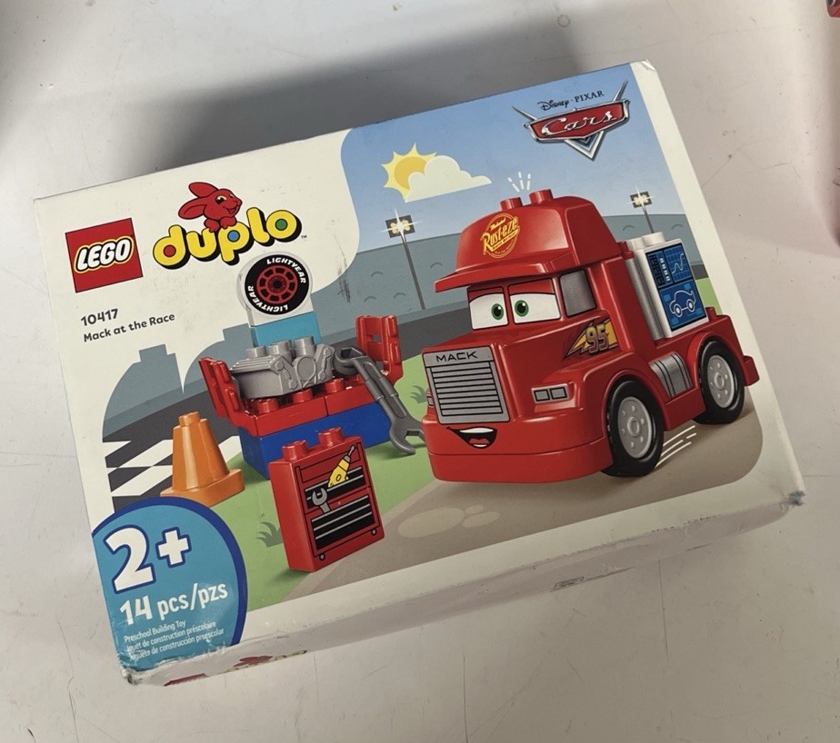 LEGO DUPLO Mack at the Race 10417 New Sealed Minor Box Damage