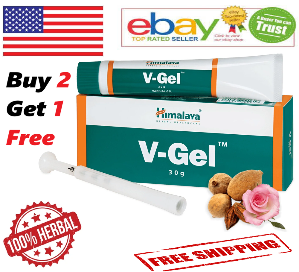 Himalaya V-Gel For Quells Infections, Relieves Symptoms 100% Herbal 30g