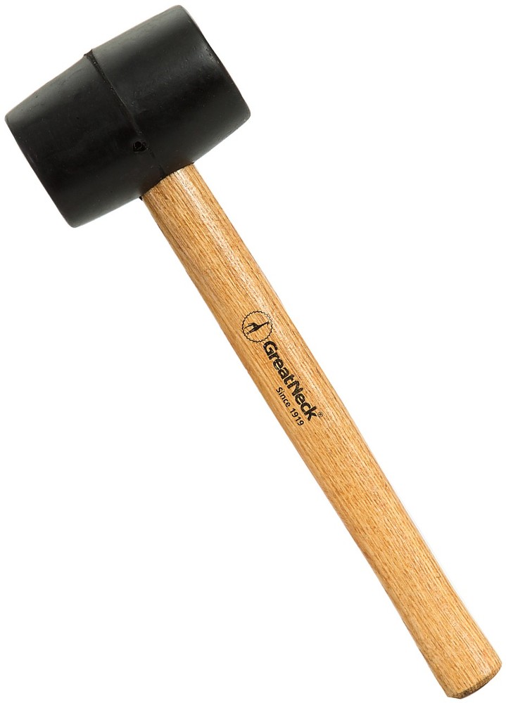 8oz Rubber Mallet for DIY and Crafting Projects