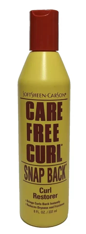 Softsheen Carson CareFree Curl Snap Back Instant Curl Restorer 8oz Hydrating Cream