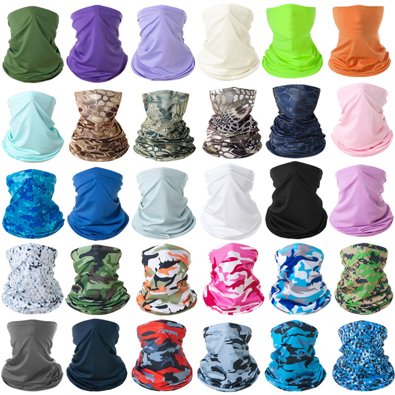 FaceMask Balaclava Tube Bandana Cover Snood Neck GaiterScarf Reusable Washable🔥