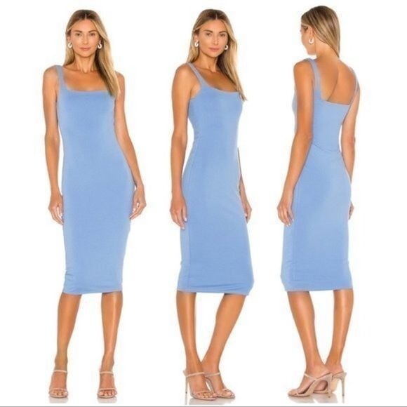 Lovers & Friends Donatella Midi Dress in Size Small - Flirty & Feminine Style