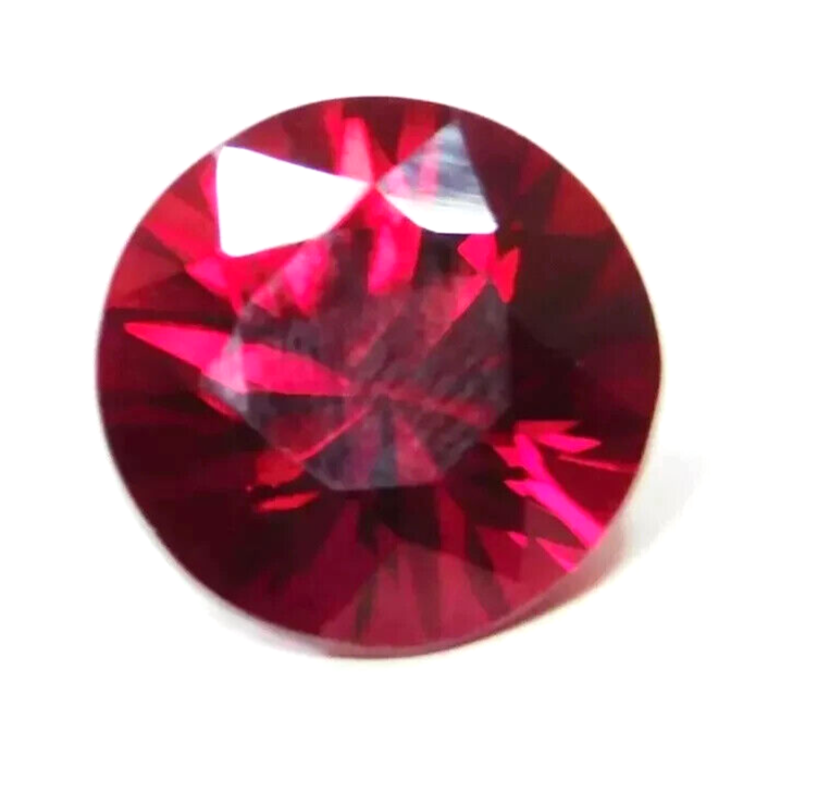 9.05 Ct Natural Round Mozambique Red Ruby Loose Gemstone Certified