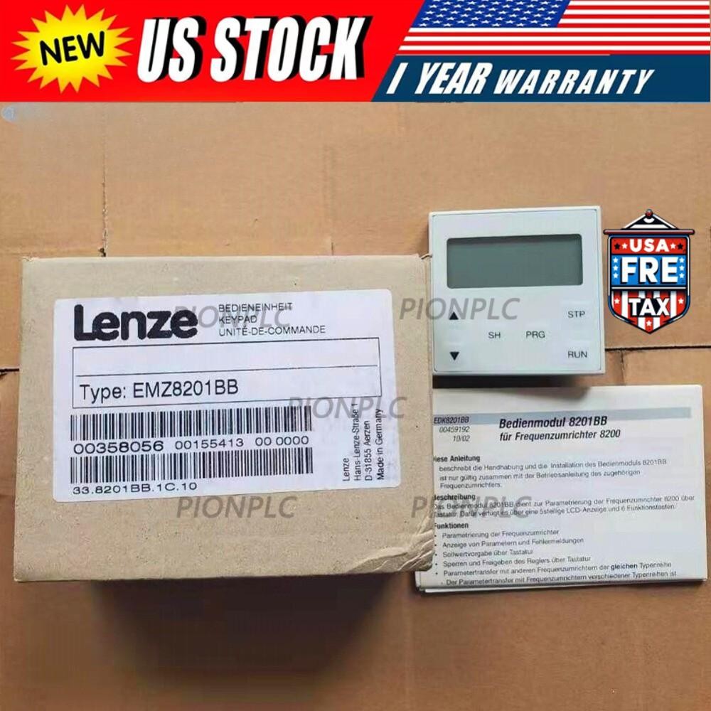 1PCS New LENZE Inverter panel EMZ8201BB EMZ8201BB