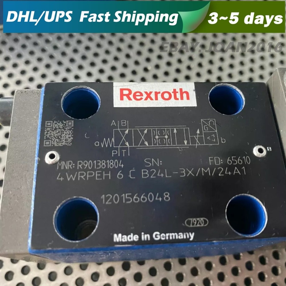 New Rexroth valve R901381804 4WRPEH6CB24L-3X/M/24A1