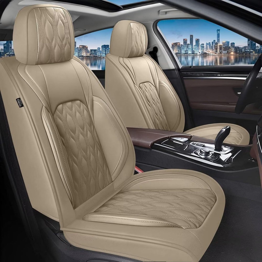 Full Set For Subaru Outback 2010-2024 Car Front+Rear 5-Seat Covers Cushion Pad