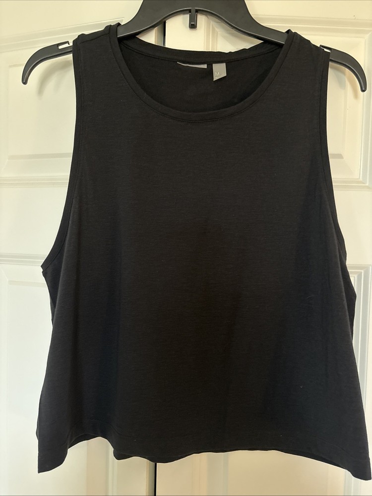 Zella Women's Medium Black Racerback Tank Top