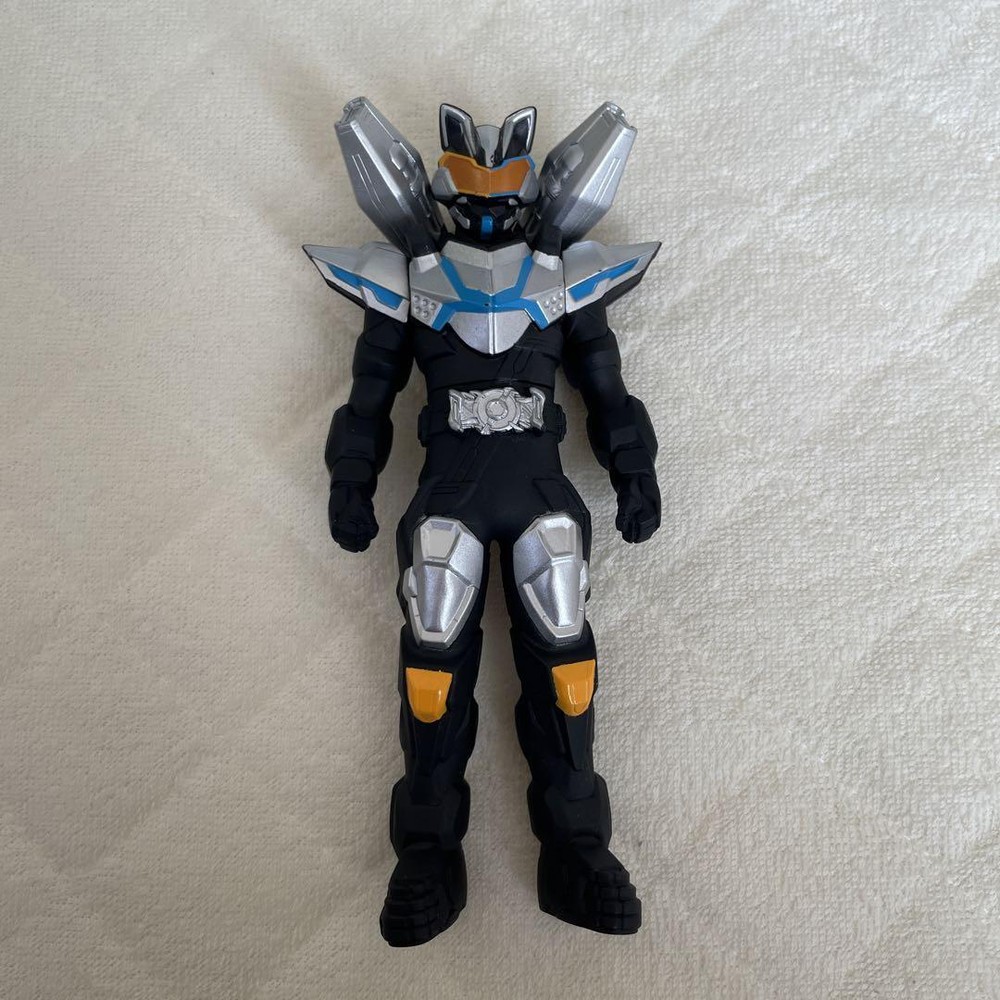 Kamen Rider Tycoon Command Form Black Silver Orange Vinyl Figure Preowned