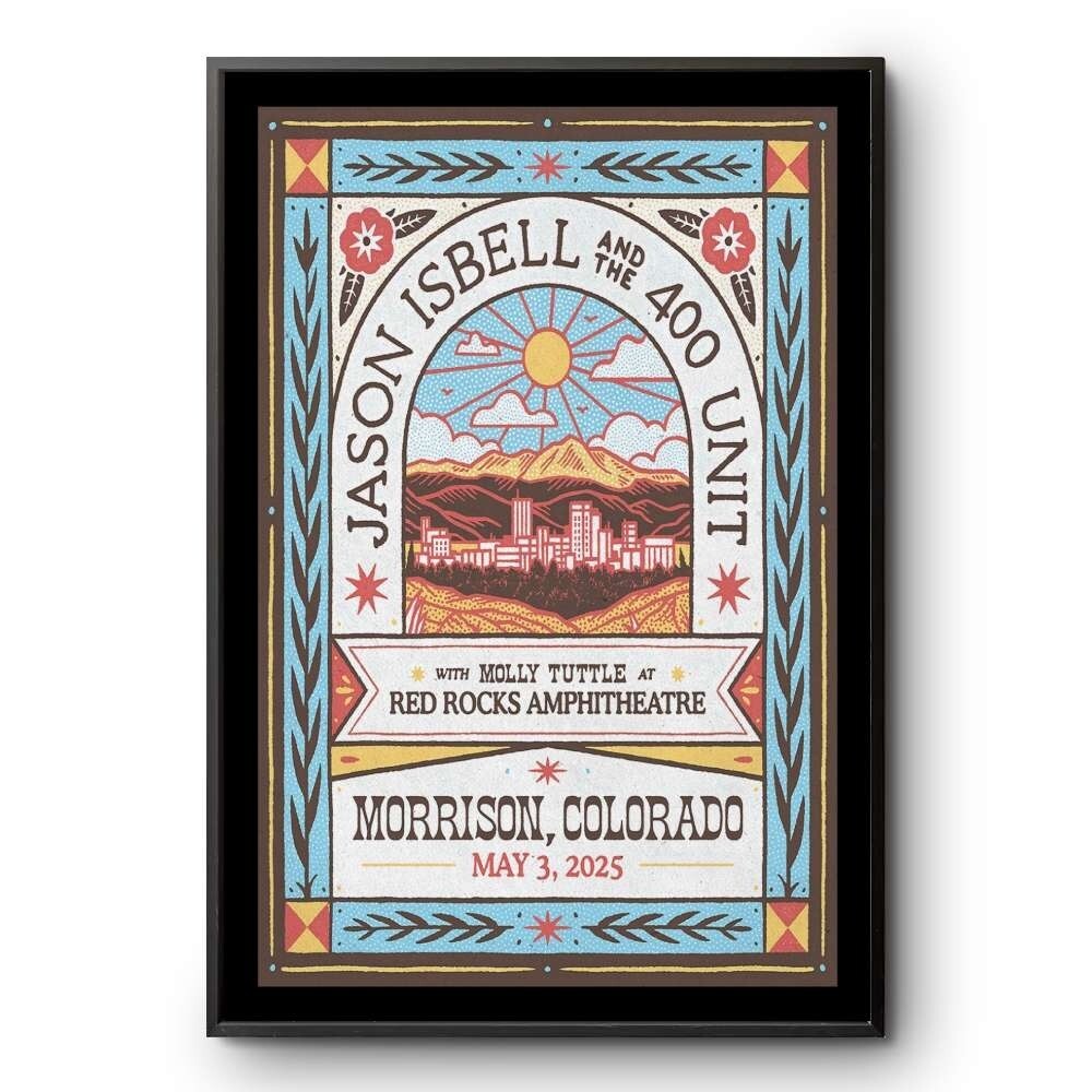 Jason Isbell And The 400 Unit Red Rocks Amphitheatre In Morrison CO May 3 2025 P