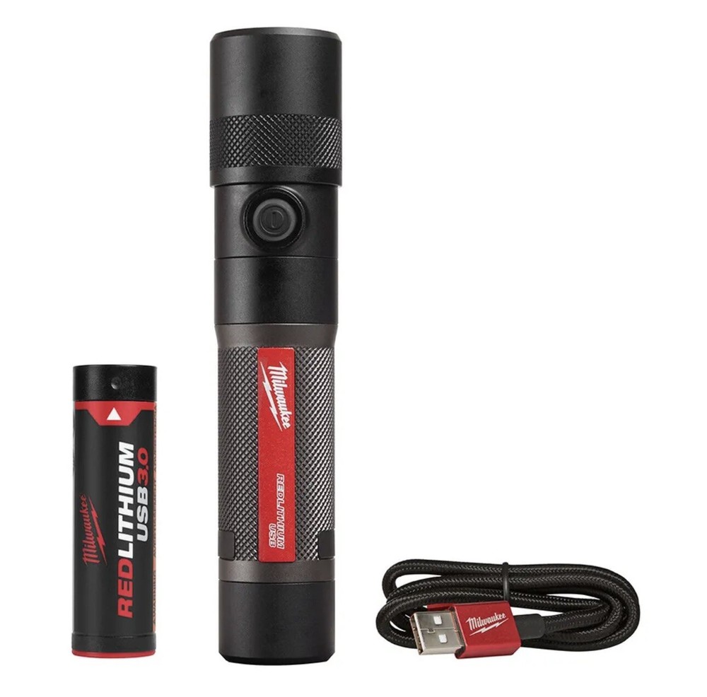 Milwaukee 2160-21 USB Rechargeable 800 Lumens Compact Flashlight