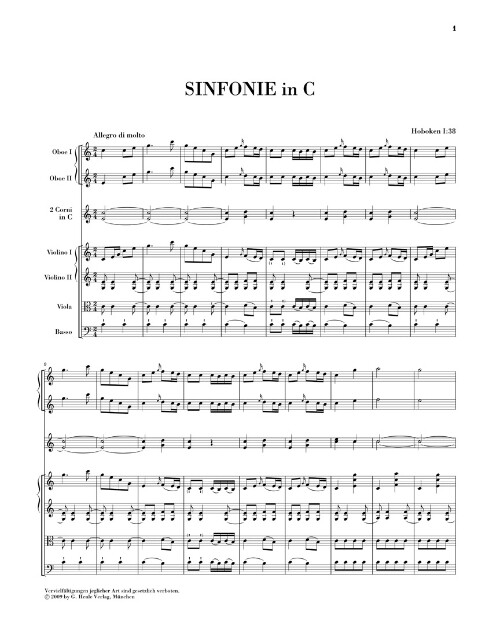 Henle Complete Edition: Sinfonias 1764 and 1765 Masterpieces