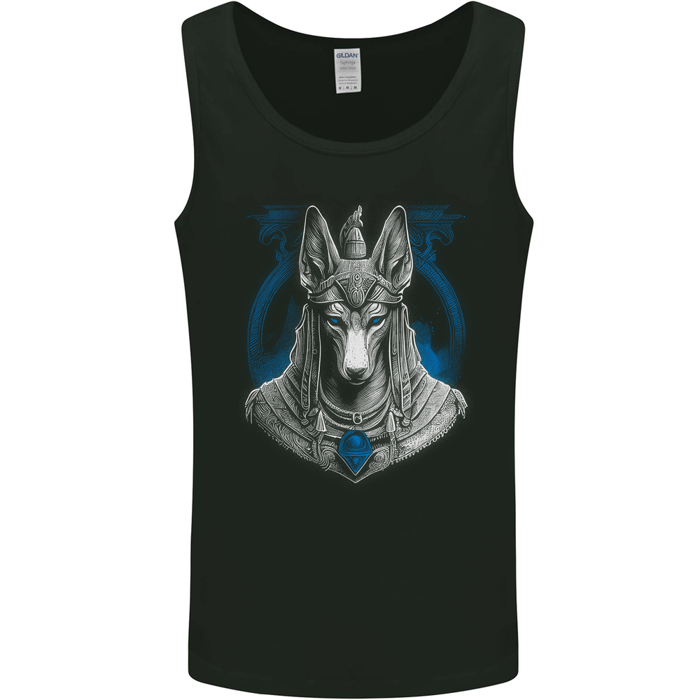 Anubis God of the Dead Ancient Egypt Myth Mens Vest Tank Top