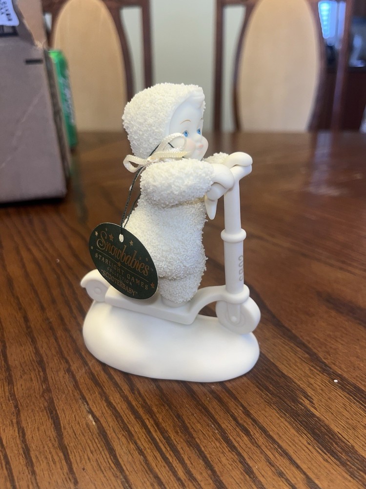 Scooter Baby Snowbabies Figurine by Dept 56