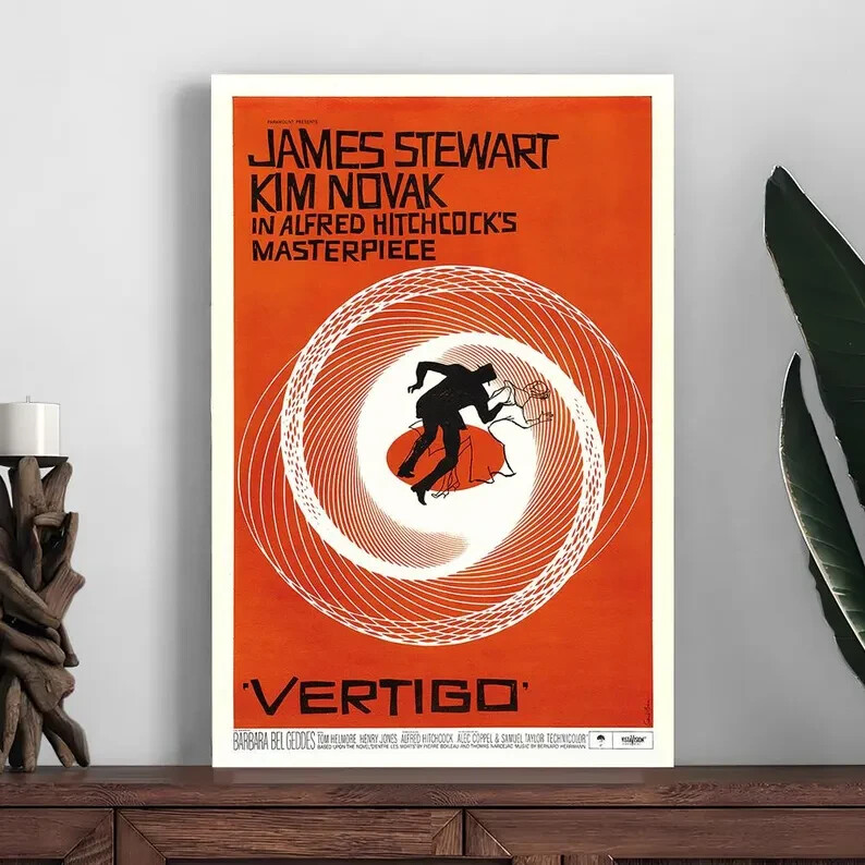 Vertig Movie Poster,Home Decor Poster,Room Decoration Printing,Photo Wall Art