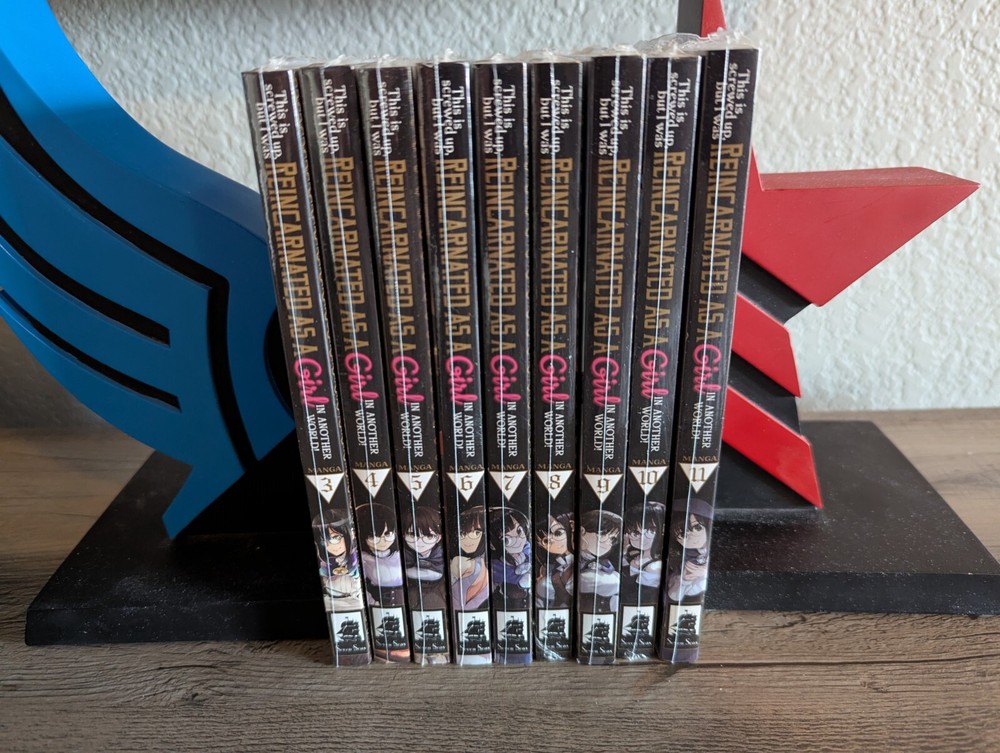 I Was Reincarnated as a GIRL Vol 3-11 English Manga Set - Brand New