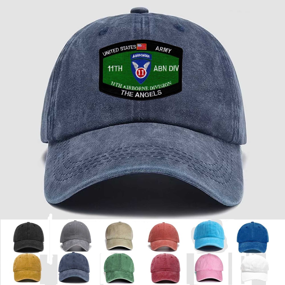 Custom Embroidered Hat 11Th Airborne Division Military Occupational Specialty