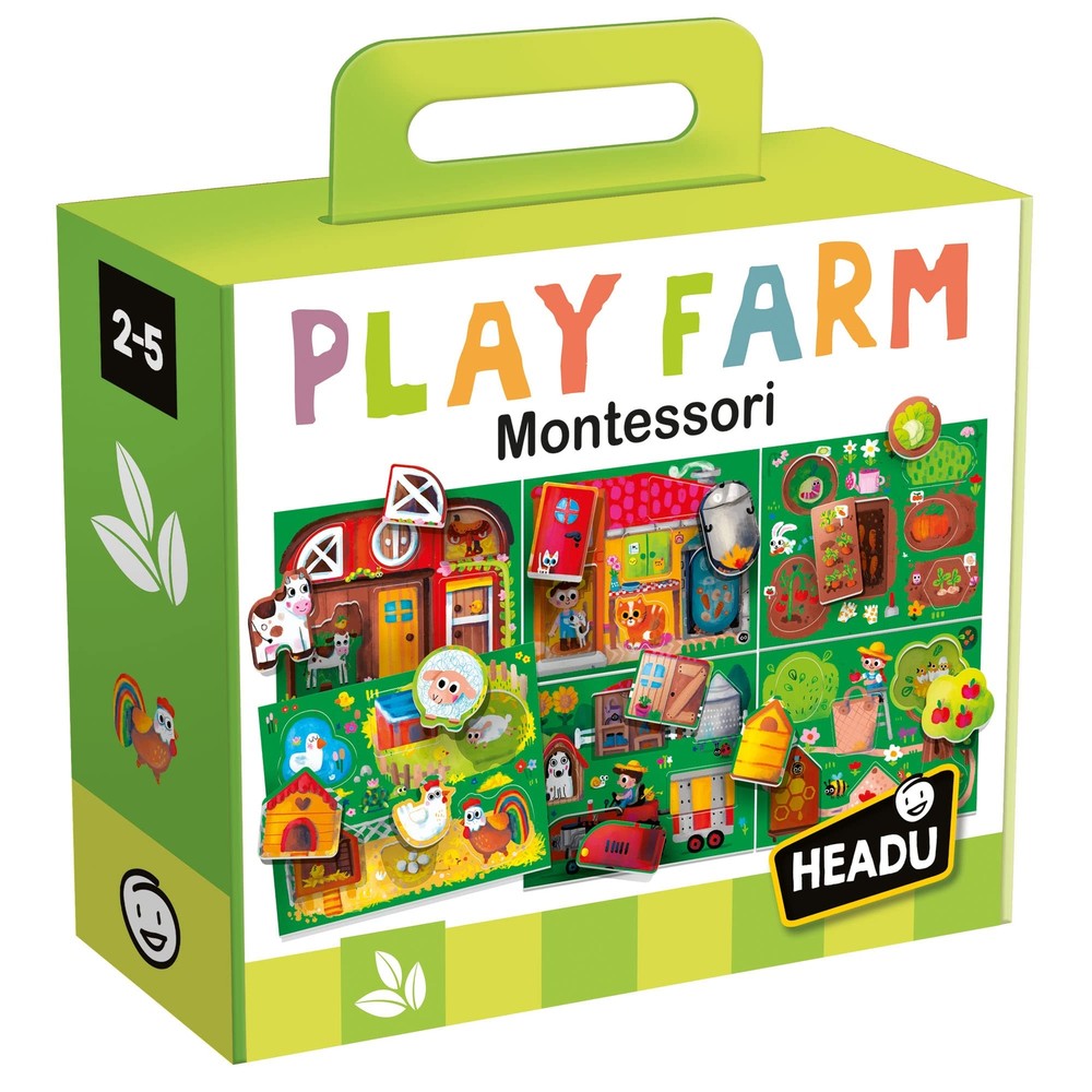 Play Farm Montessori, Educational Toys for Boys and Girls Ages 2-4 Years Old,...