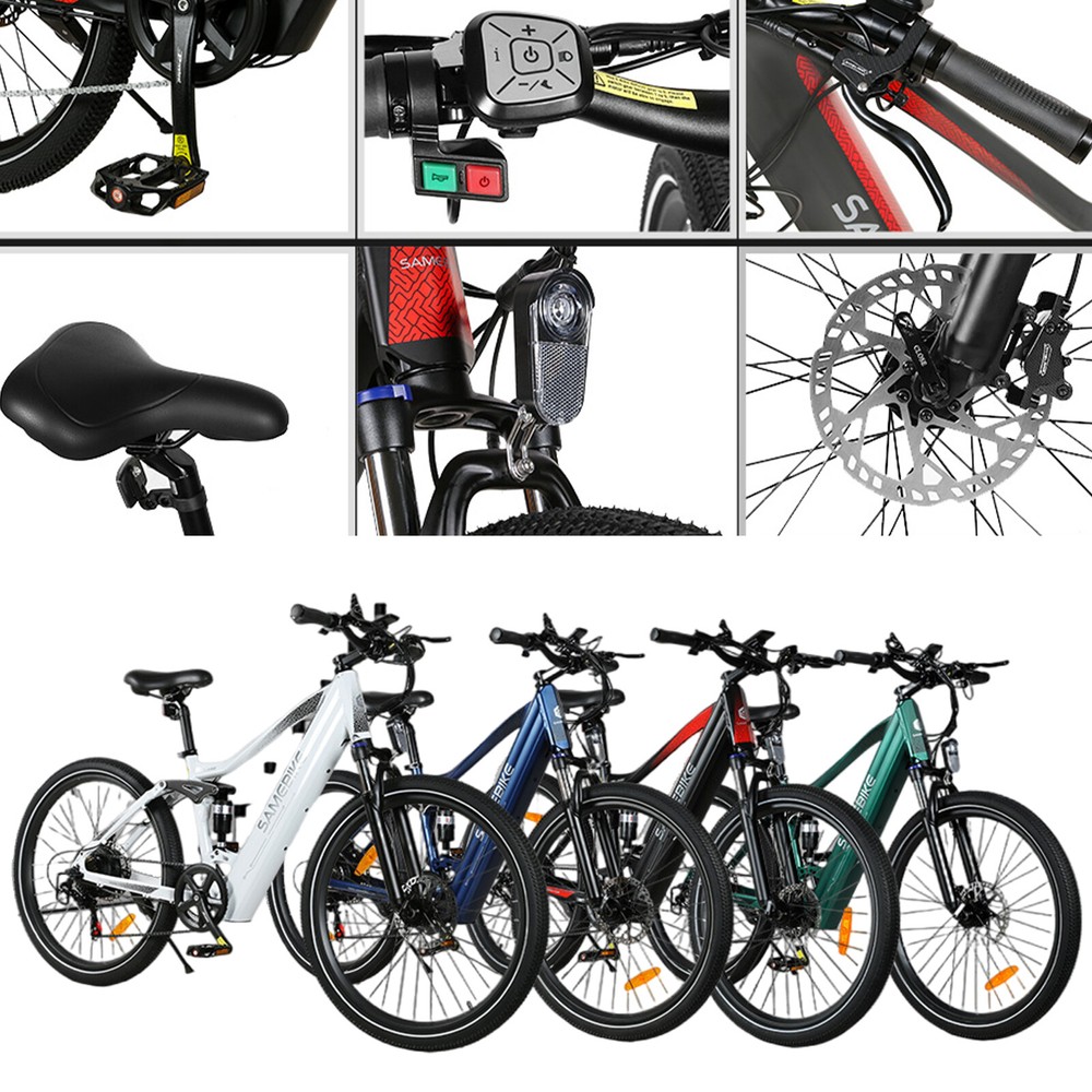 750W 14AH 48V Electric Bicycles Ebikes Adult 26in Tires Single Motor 35-40KM/H