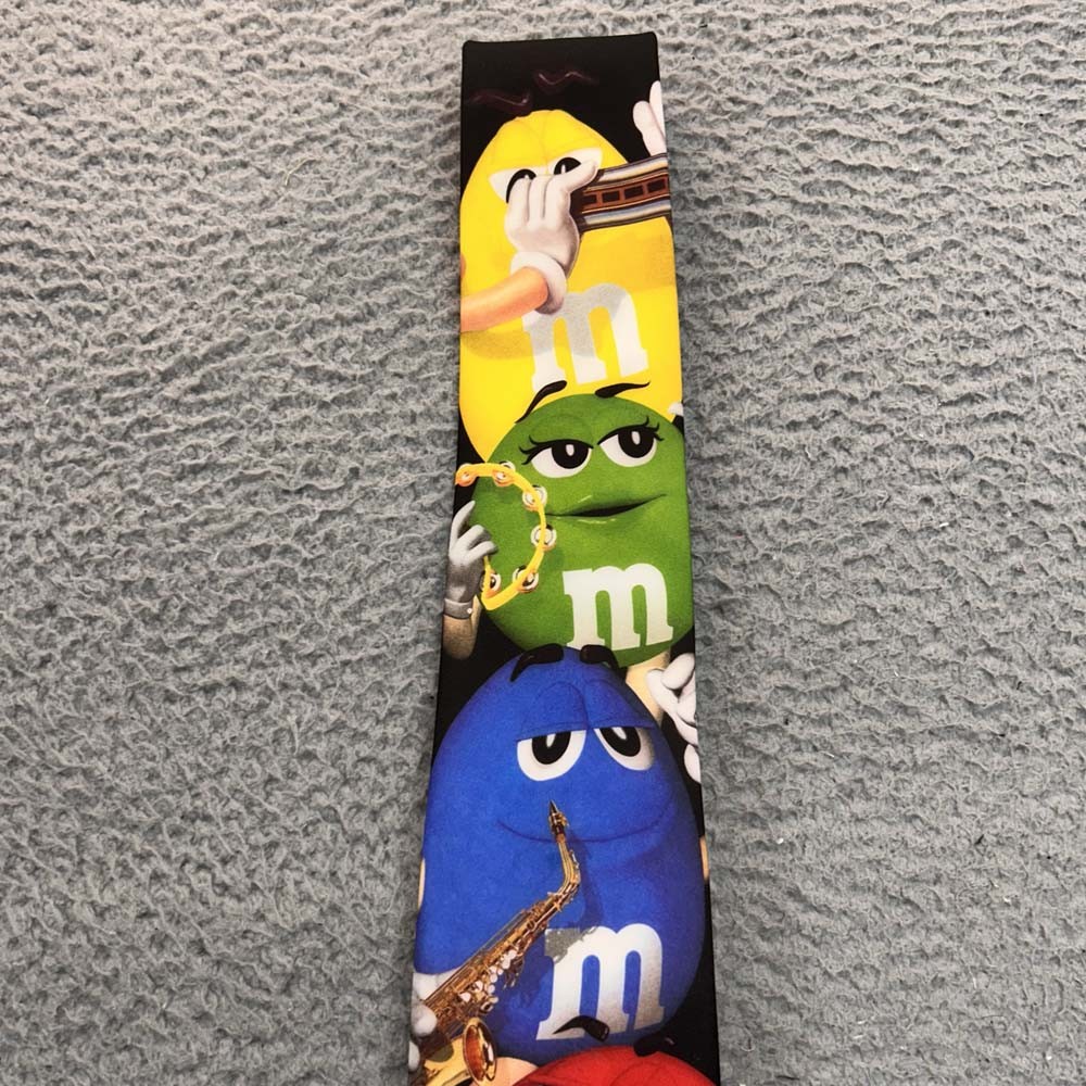 M&M Candies Mens Jazz Neck Tie Vinage brand Music