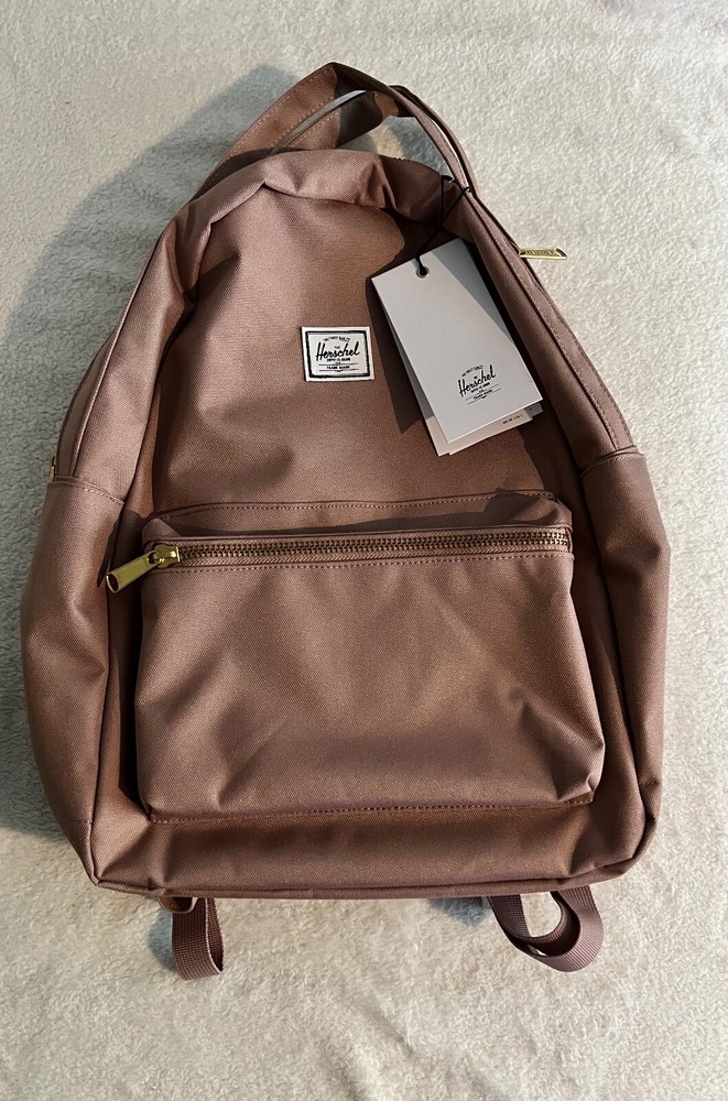 New With Tags Herschel Supply Co Nova Mid-Volume Backpack Color Ash Rose