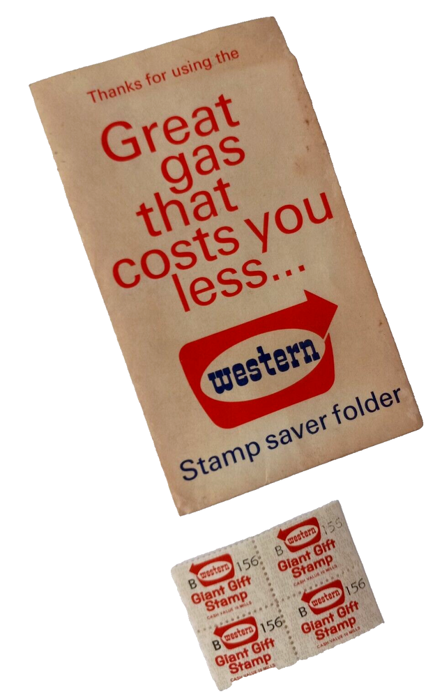 Vtg Gas Service Station COUPON BOOK 4 Trade Stamps Discount Gifts Memorabilia-image
