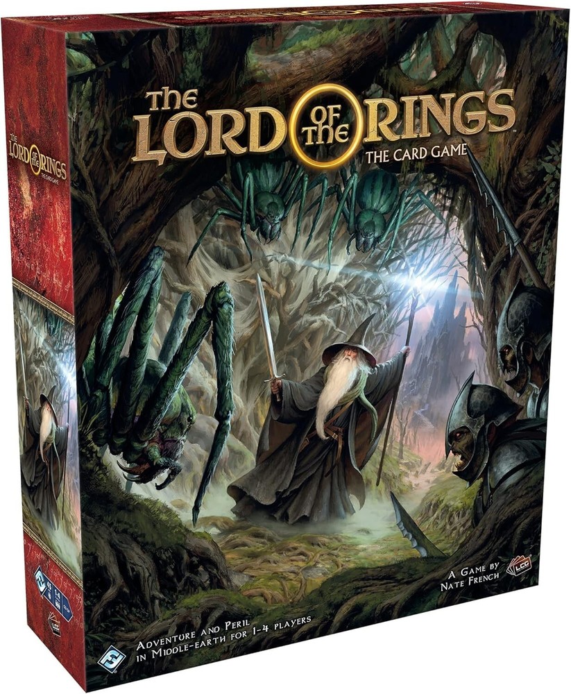 Embark on Epic Quests: Lord of the Rings Card Game - 1-4 Players Adventure Set