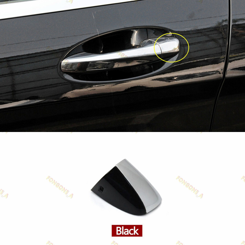 For Benz W118 W177 W205 W213 W222 W247 Front Left Exterior Door Handle Cap-Black