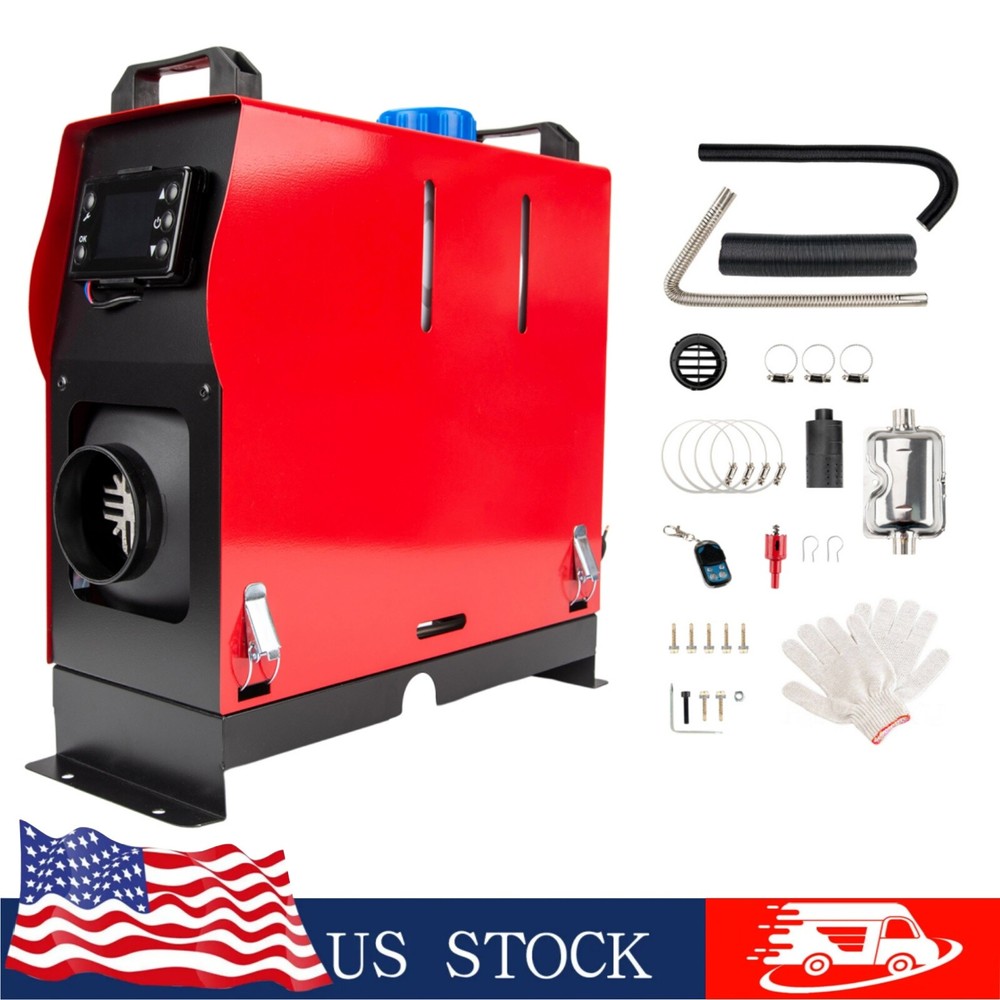 Portable Diesel Air Heater All-in-one Universal for Car RV Indoors Part 12V 5KW