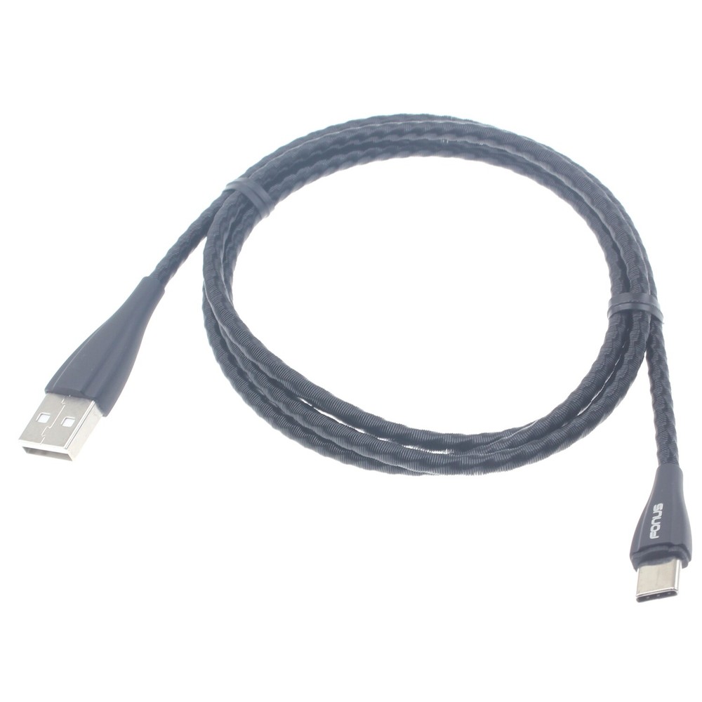 Type-C Metal USB Cable Charger Cord Power Wire USB-C 3ft Braided for Tablets