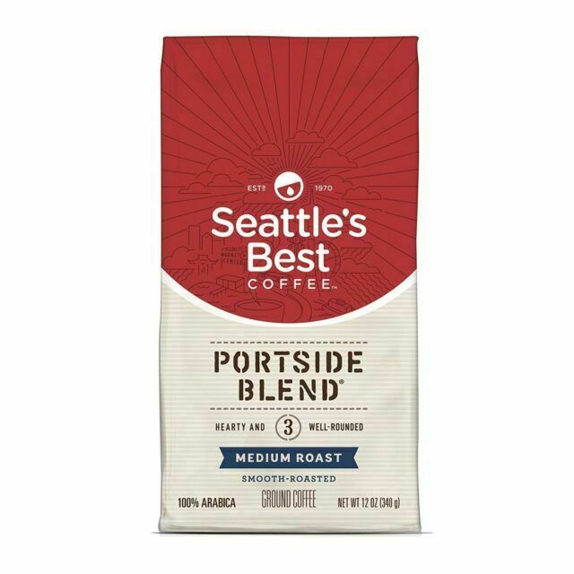 Seattle's Best Coffee Portside Blend Medium Roast Ground Coffee - 12 oz