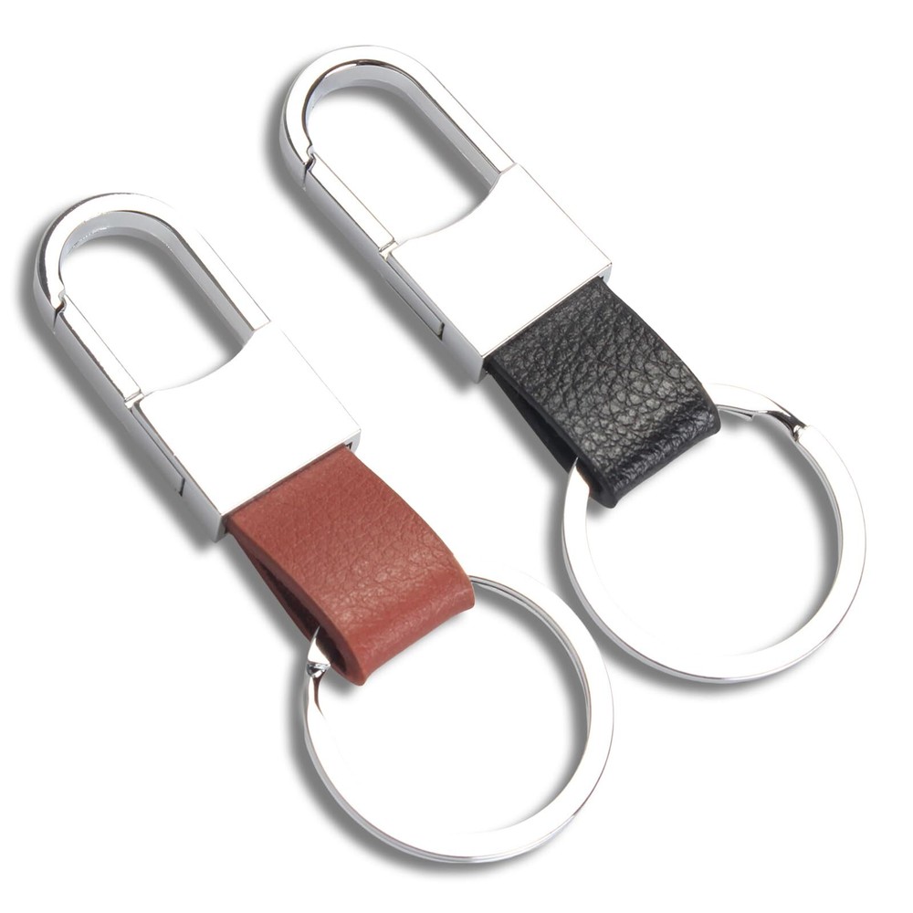 MenS Car Key Chain 2Pcs Personalized Creative Stainless Steel Car Keychain for