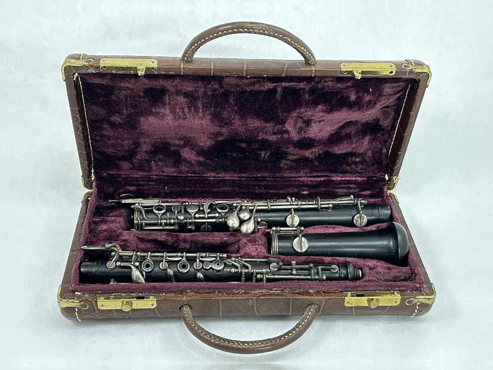 Mollenhauer & Söhne Kassel Wood Oboe Vintage Instrument
