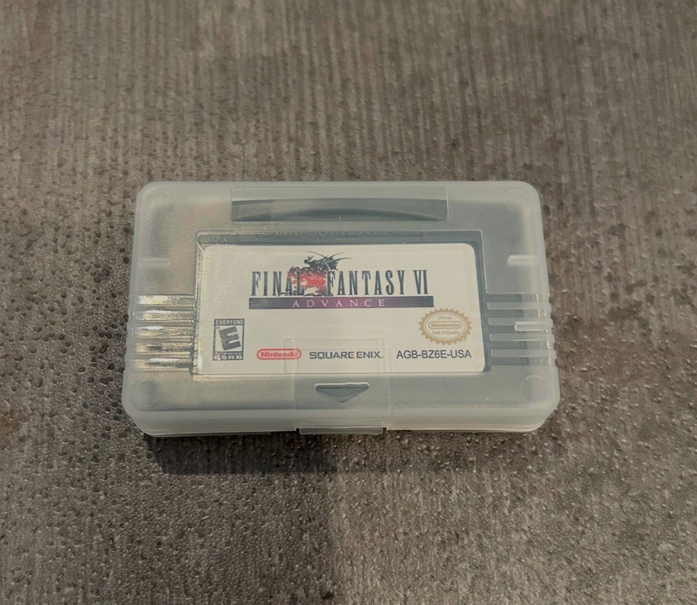 Final Fantasy VI Advance GBA Cartridge with Case Mint 2007
