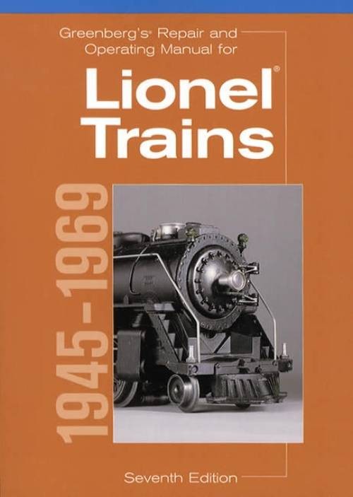 Greenberg Lionel Train Repair Manual 1945-1969 Fix Part Numbers