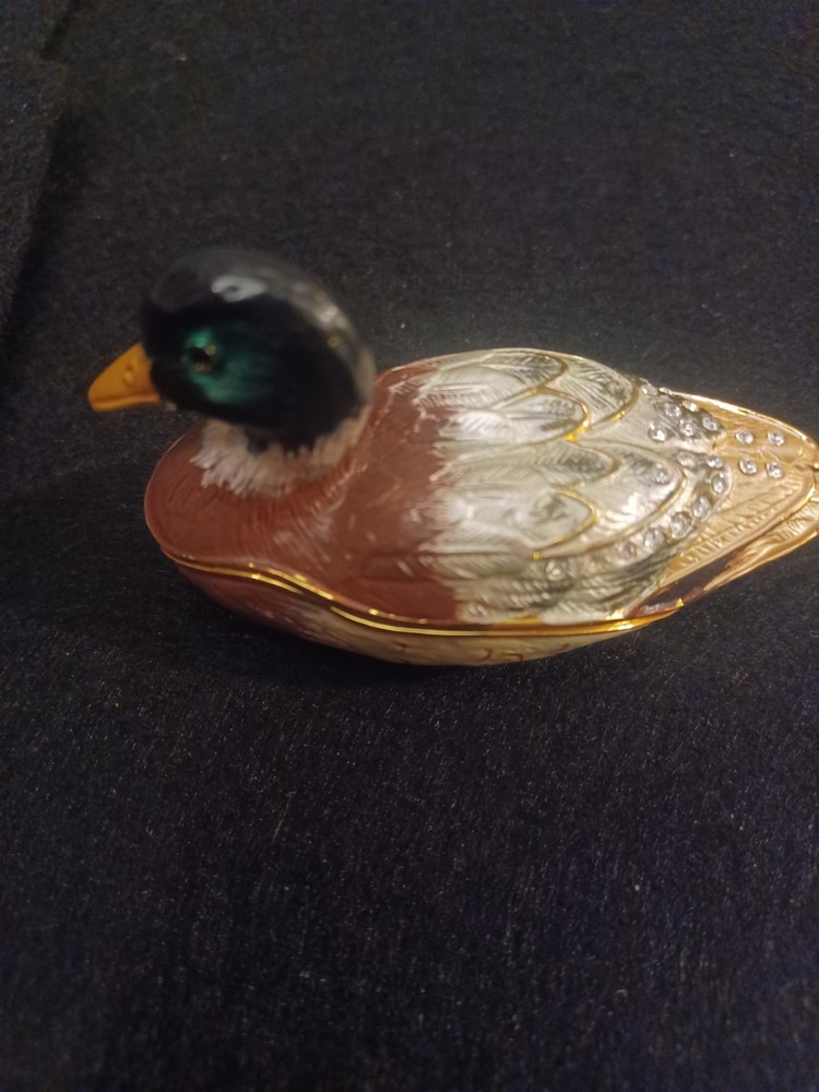 Mallard Duck Trinket Box