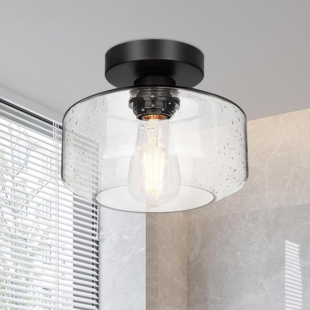 Ceiling Light Semi Flush Mount Fixture Modern, Industrial Ceiling Light Fixture,