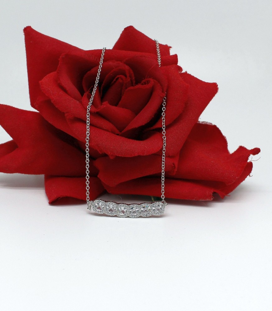 NWOT JTV Sterling Silver Cubic Zirconia 18