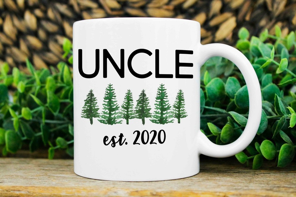 New Uncle Gift Personalized New Uncle Mug Promoted To Uncle Uncle Est Mug New