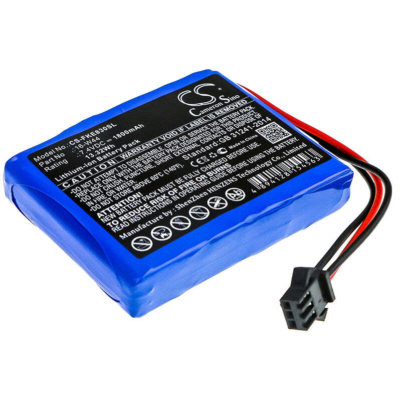 Replacement Fluke 830 16-W44 1800mAh Lithium Battery